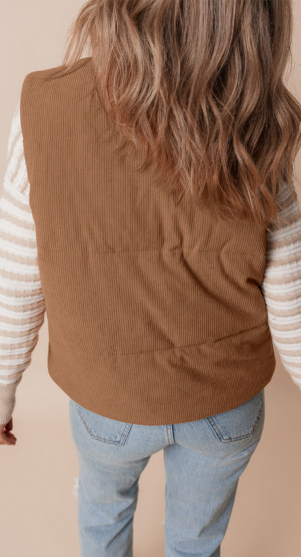 Coffee and Corduroy Vest
