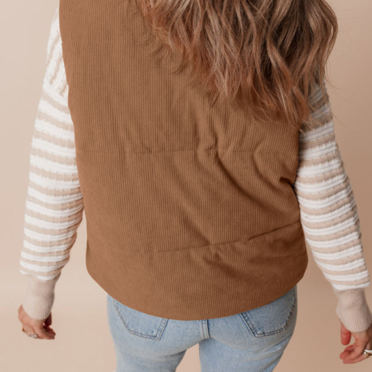 Coffee and Corduroy Vest