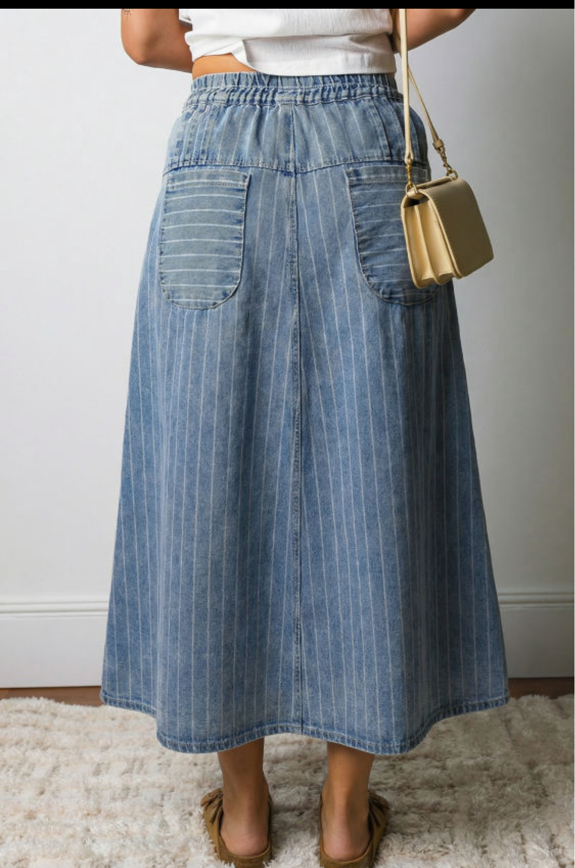 Daring Denim Skirt