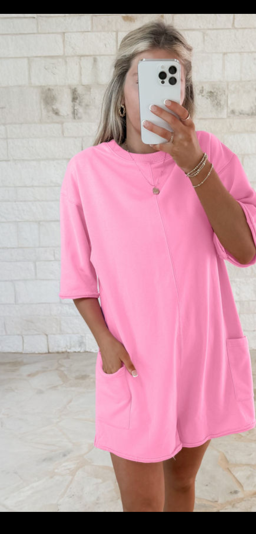 Pretty in Pink Romper
