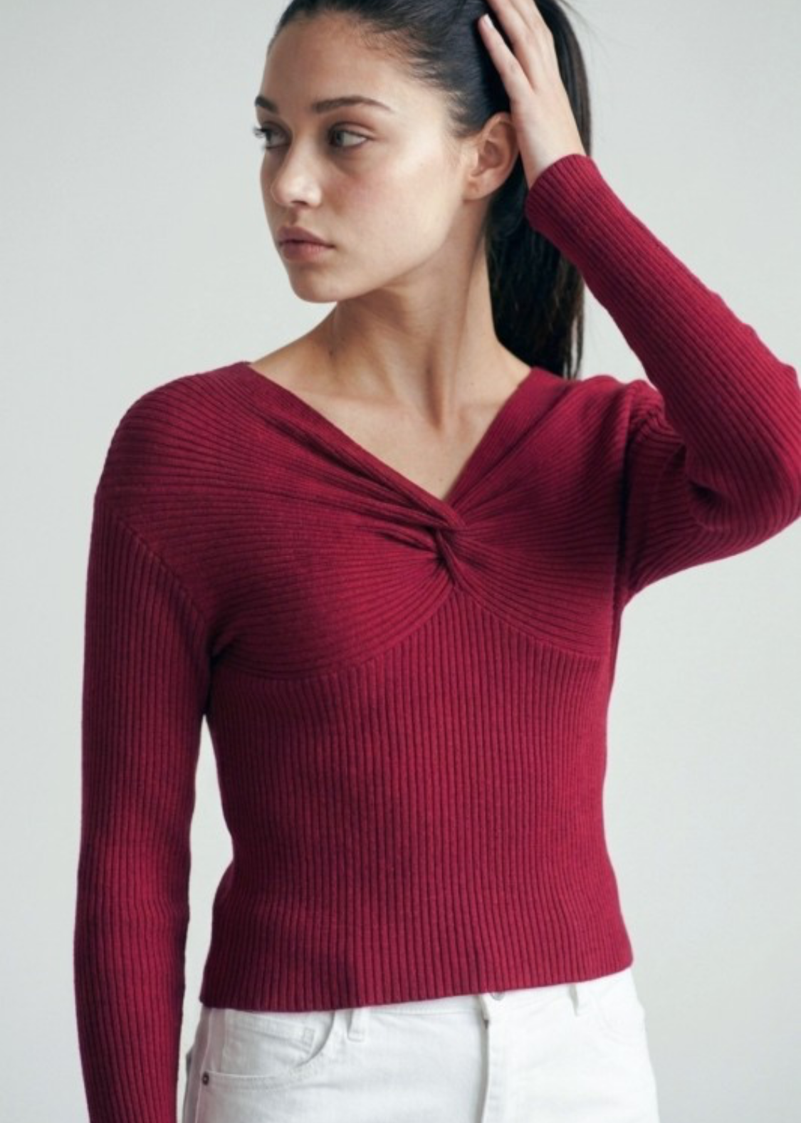 Be a red Sweetheart top