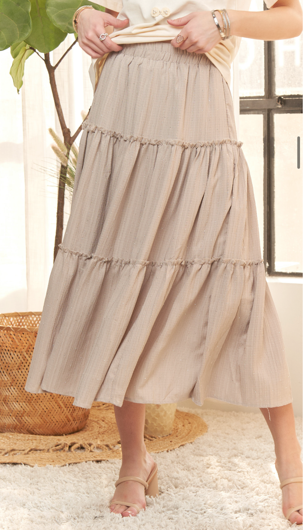 Totally Tiered skirt