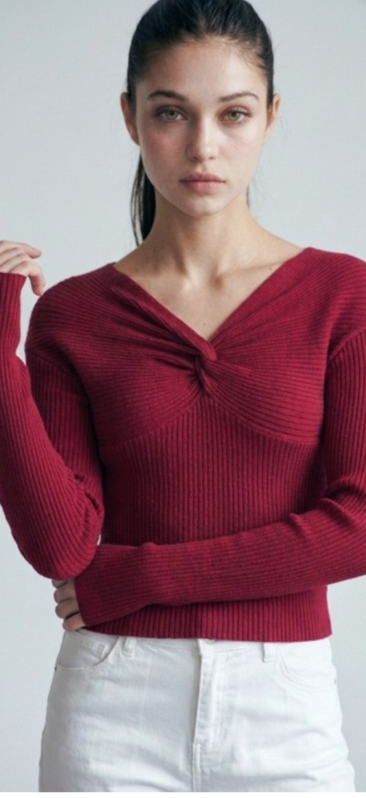 Be a red Sweetheart top