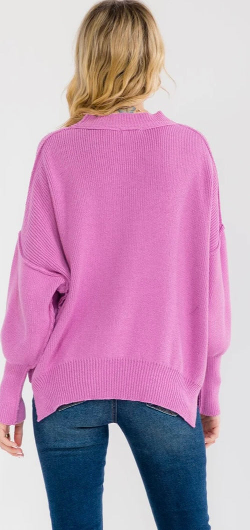 Pretty in Pink Sweater