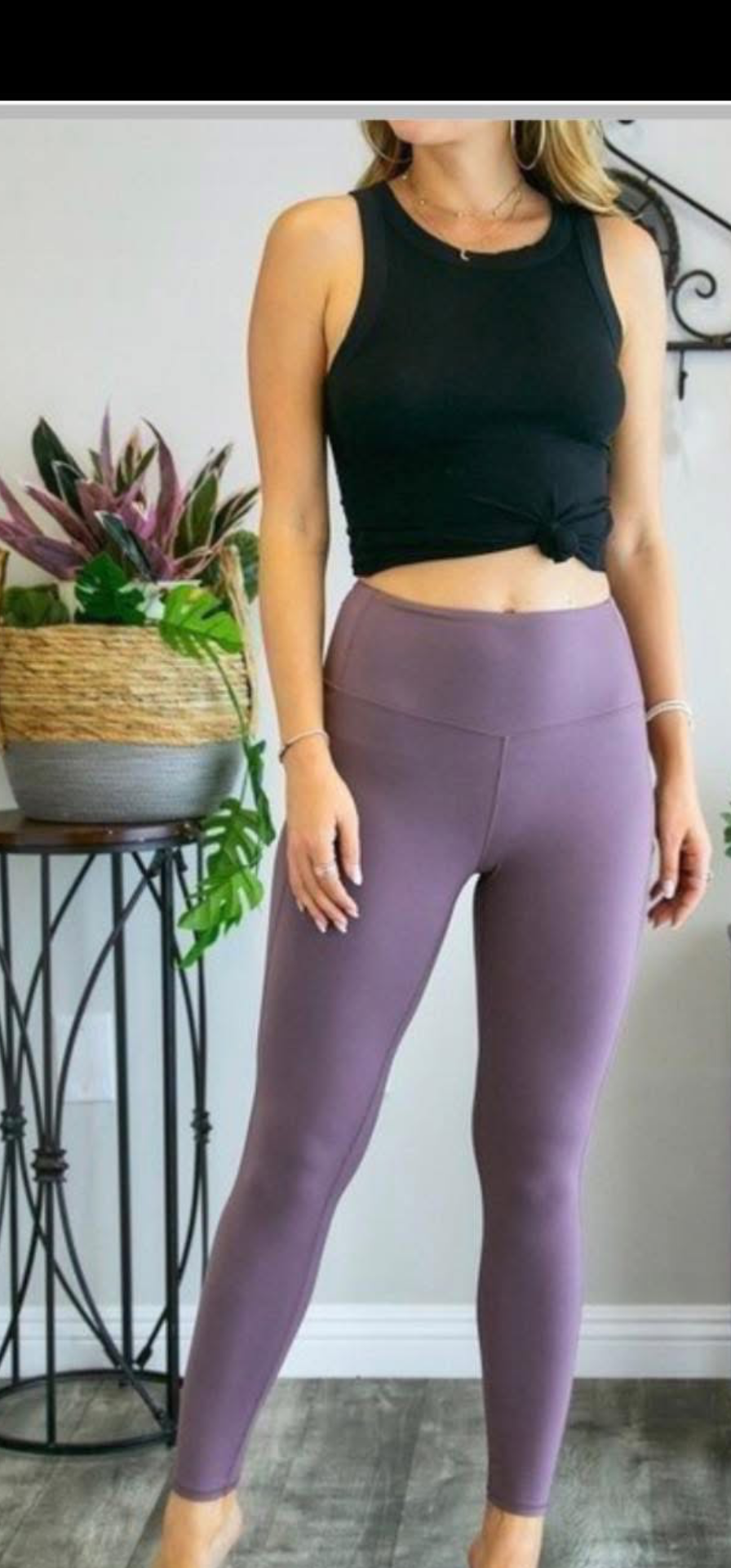 Perfect Purple active leggings