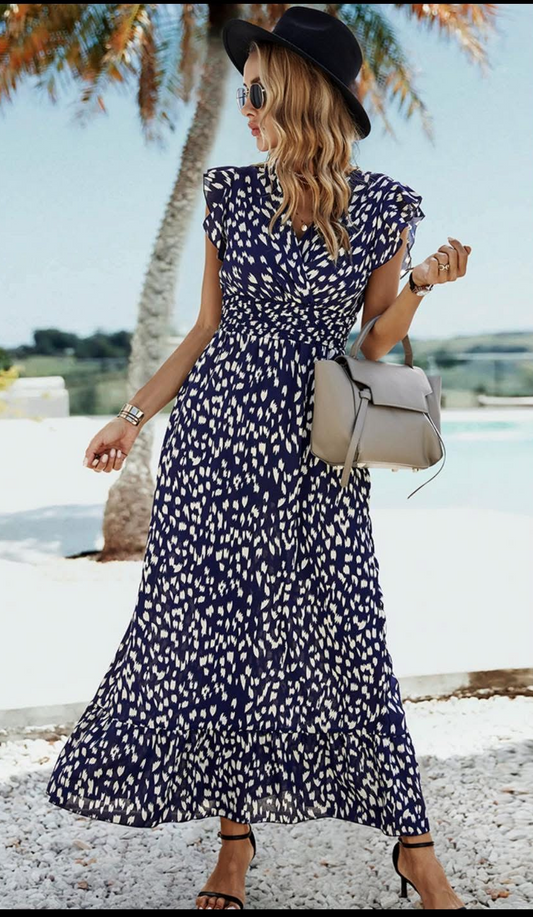 Navy all the way Maxi