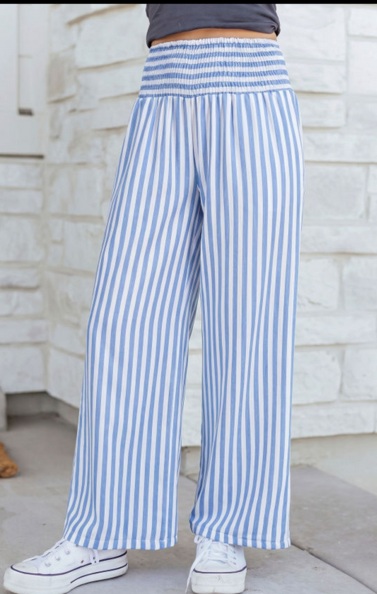 Blue Leisure Pants