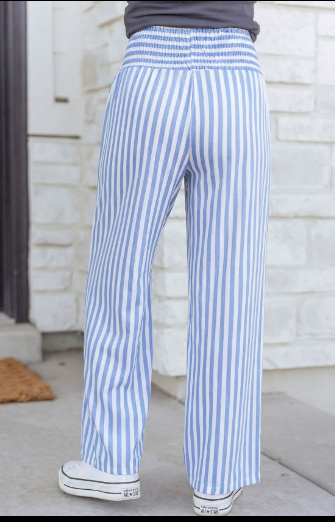 Blue Leisure Pants
