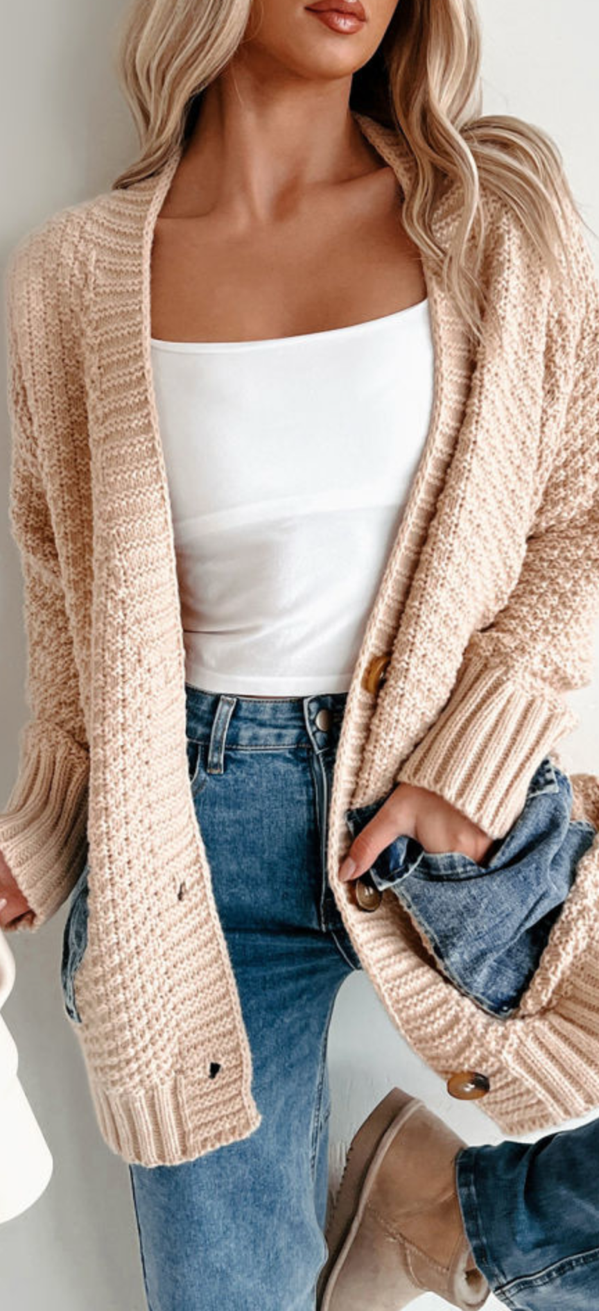 Just a bit of denim cardi