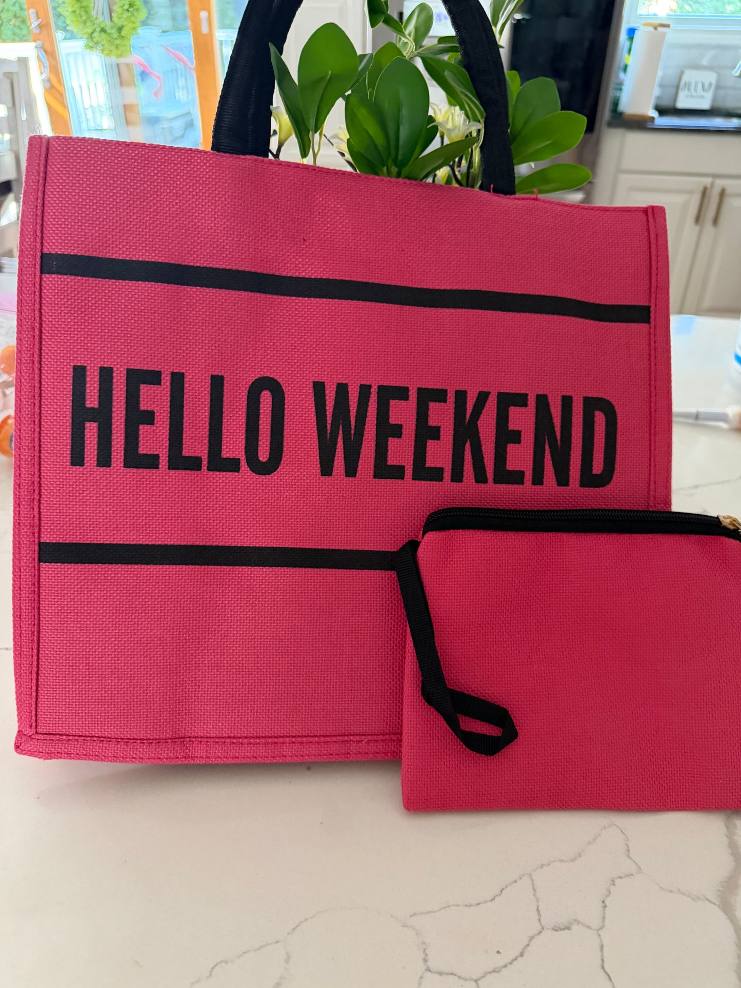 Oh Hello Weekend Tote