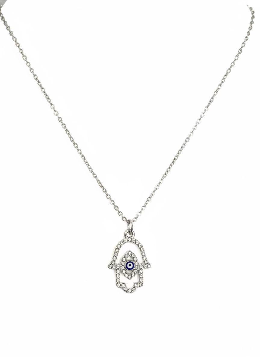 Evil eye necklace