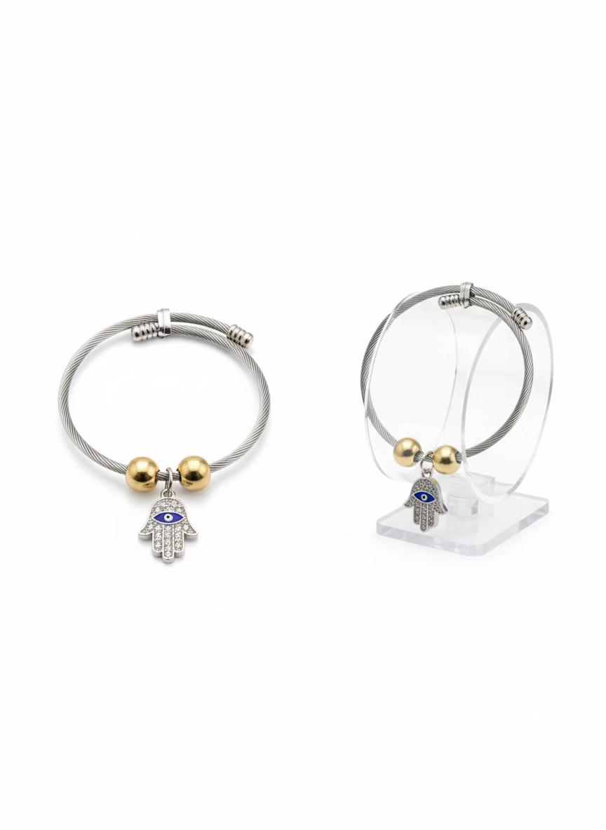 Evil eye bracelet