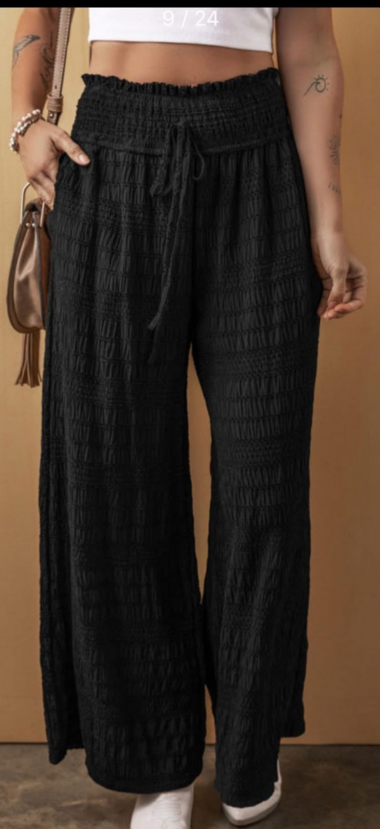 Somewhere to be black pants