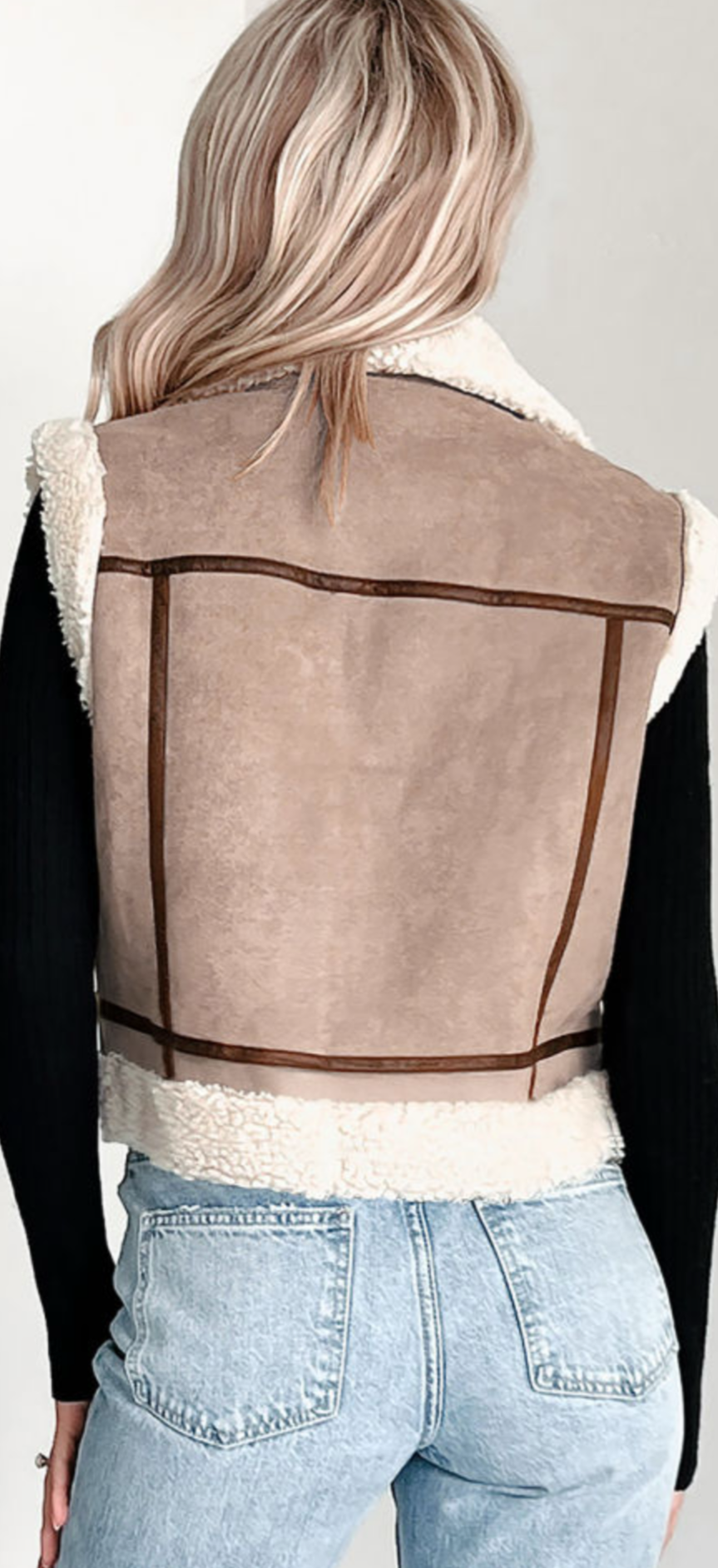 You had me at Sherpa Vest