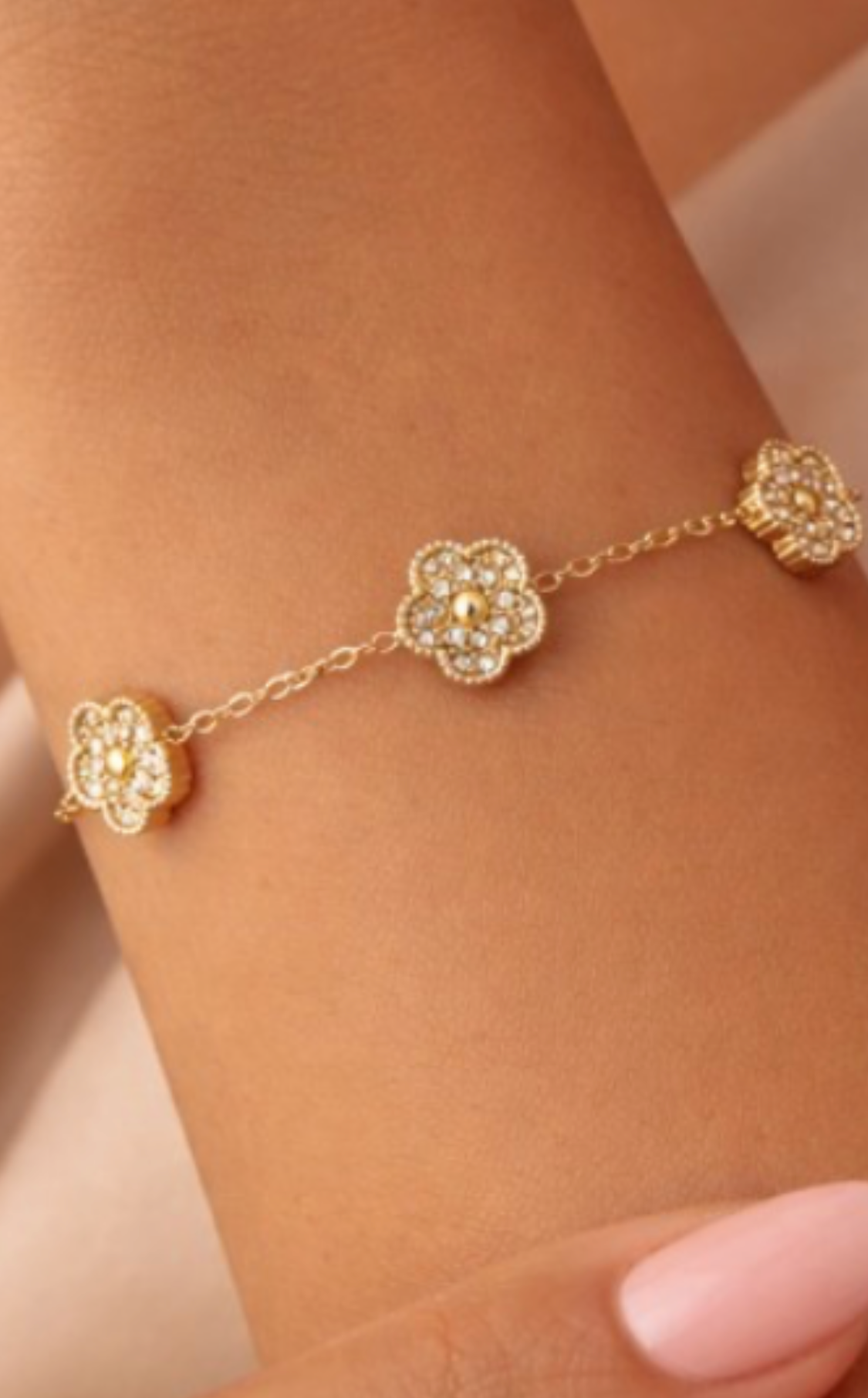 Clover Chain Bracelet